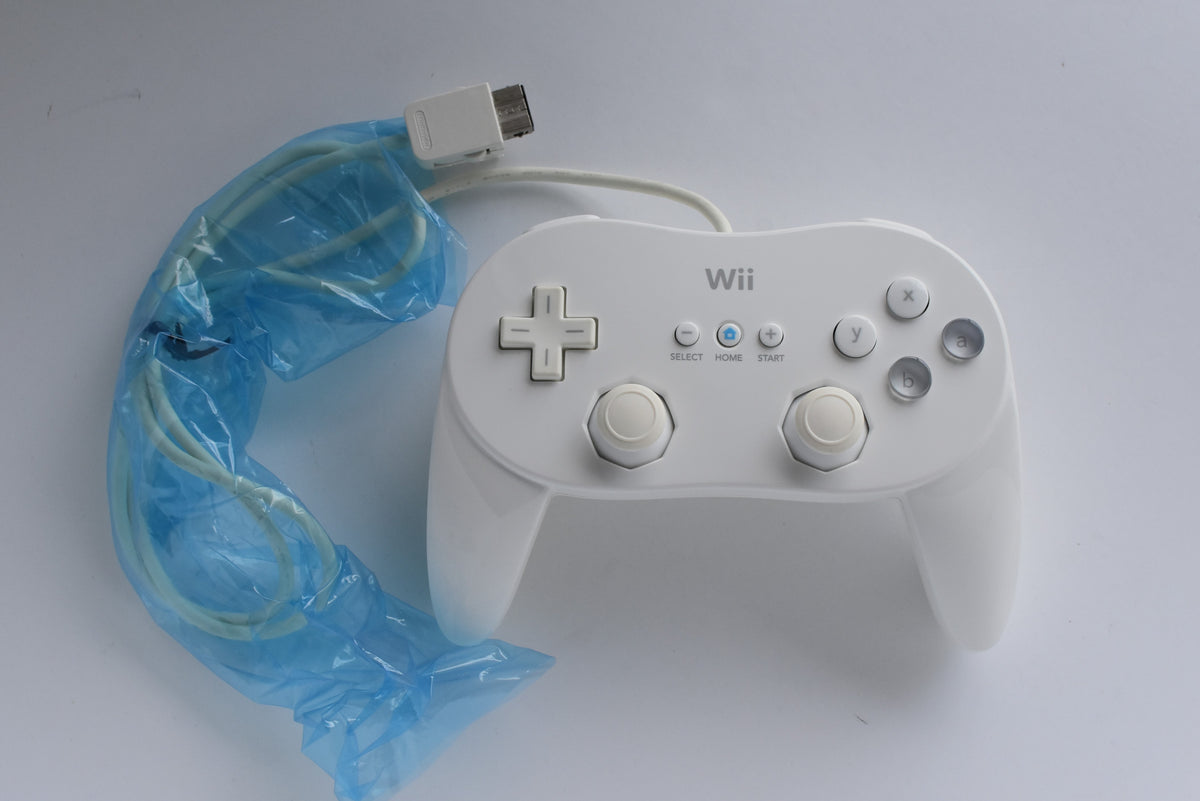 NIB Wii White Classic Controller Pro, Japanese ver | Vevan
